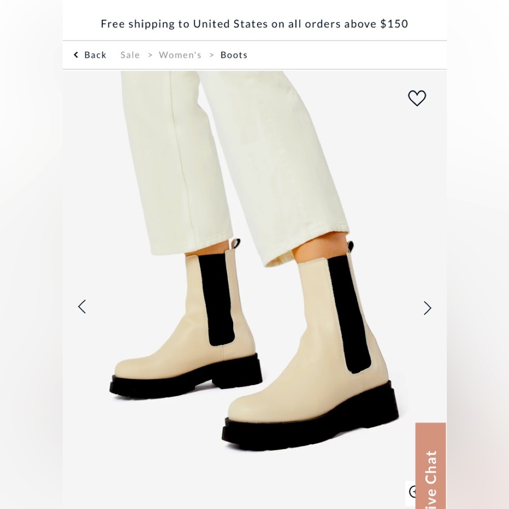 Dune Palmz Chelsea Boots Size 41